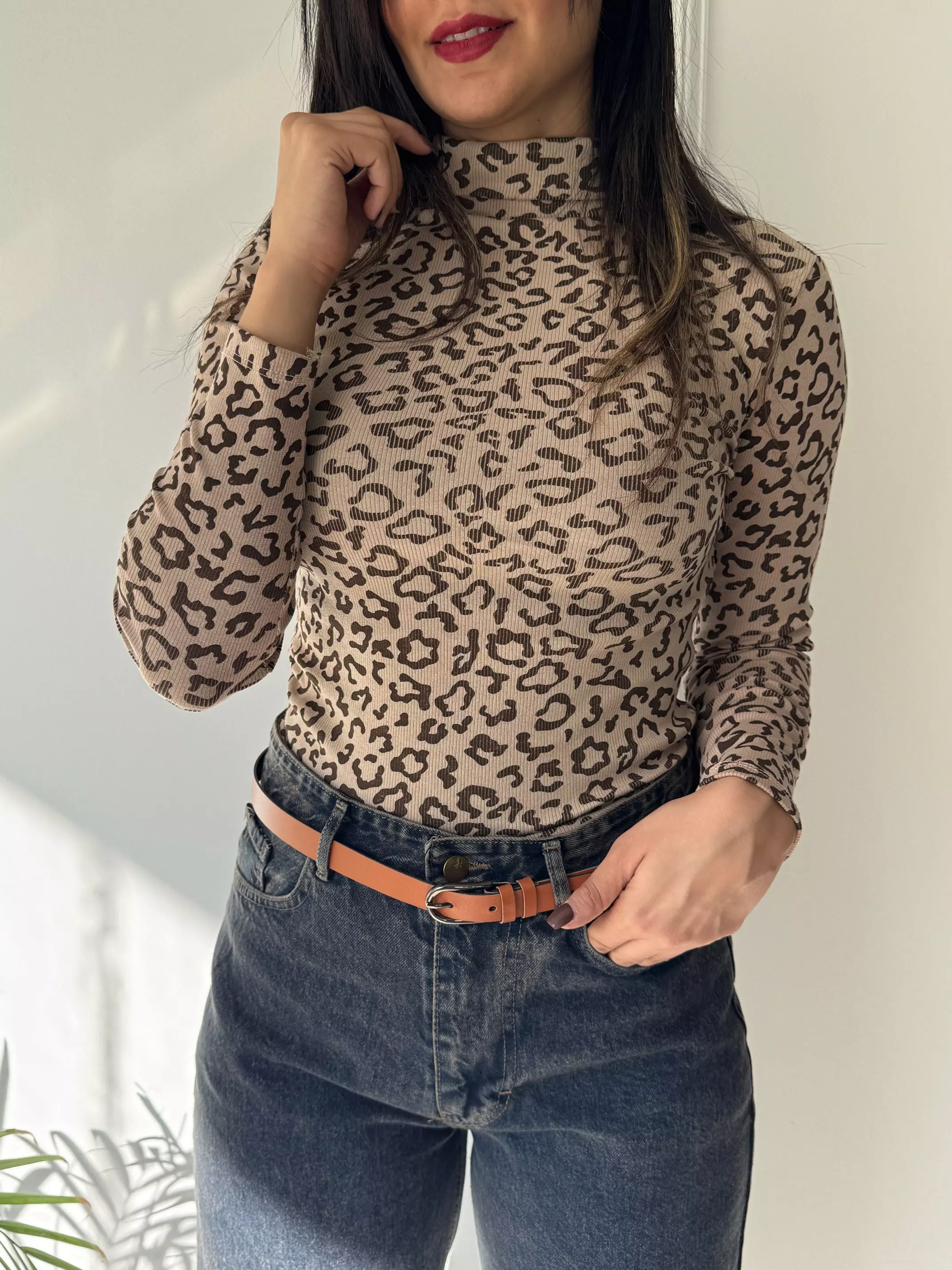 بلوز کبریتی پلنگی